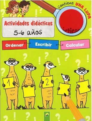 ACTIVIDADES DIDACTICAS 5-6 AÑOS CONTIENE LUPA