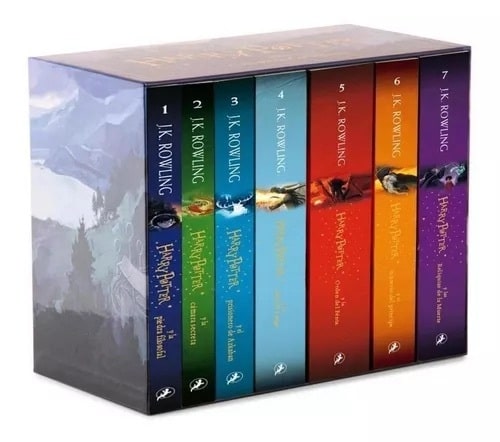 HARRY POTTER SERIE COMPLETA-ESTUCHE PACK 7 LIBROS