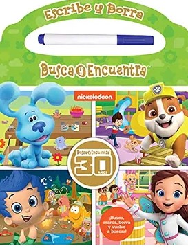 ESCRIBE, BORRA, BUSCA Y ENCUENTRA NICKELODEON (CON PLUMON)