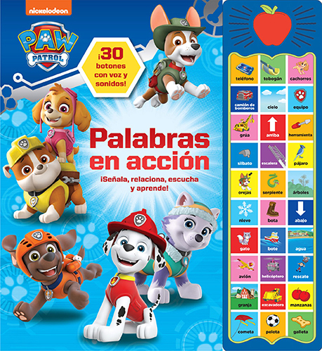 PALABRAS EN ACCION PAW PATROL 30 SONIDOS