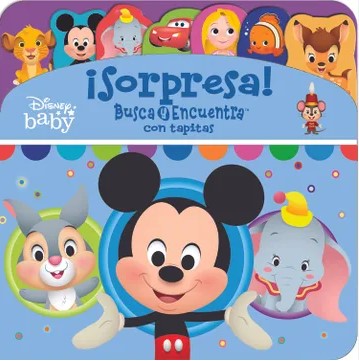 ¡SORPRESA! BUSCA Y ENCUENTRA CON TAPITAS DISNEY BABY