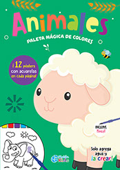 ANIMALES PALETAS MAGICAS INCLUYE PINCEL