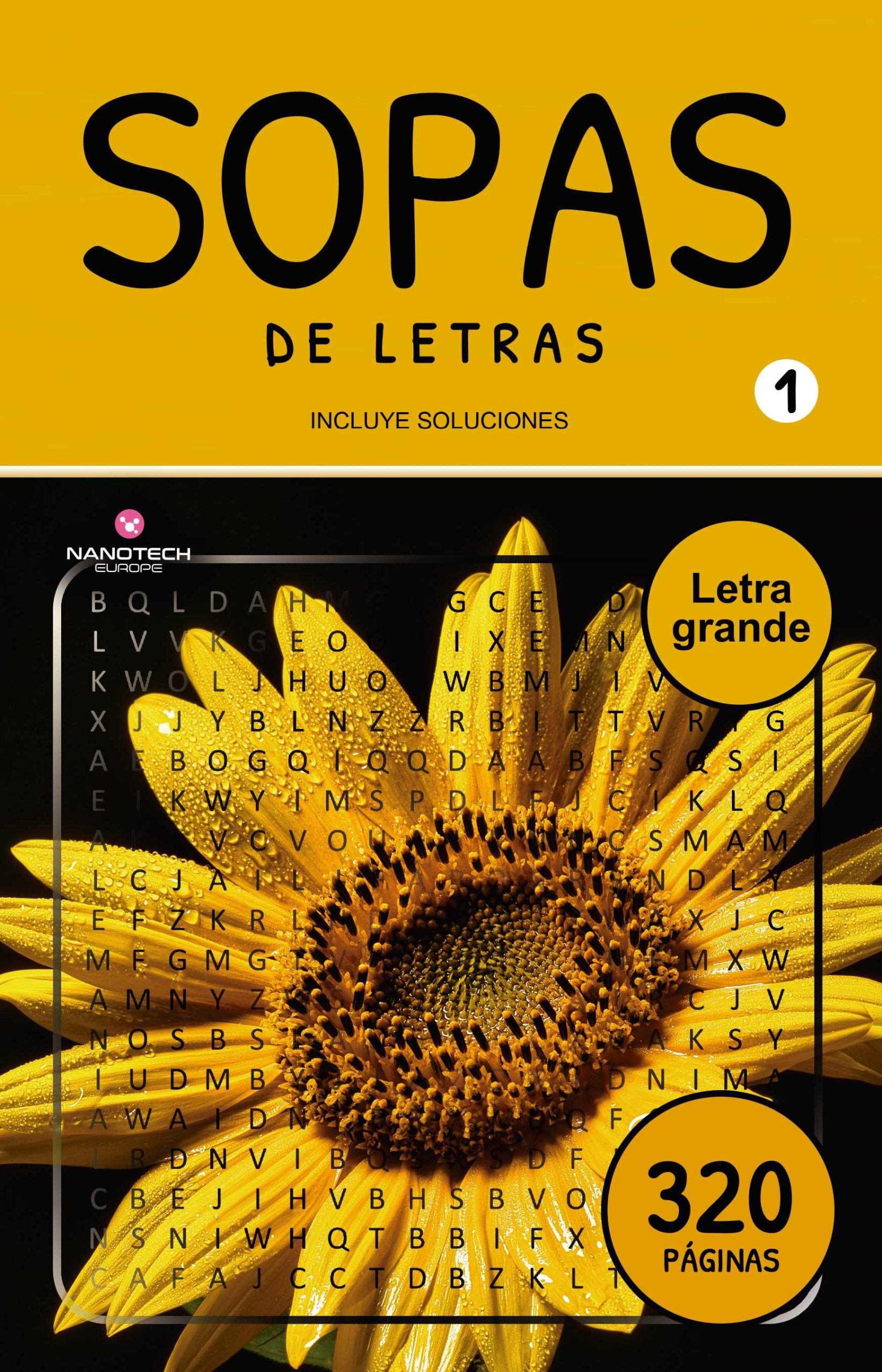 SOPAS DE LETRAS 1 INCLUYE SOLUCIONES (GIRASOL)