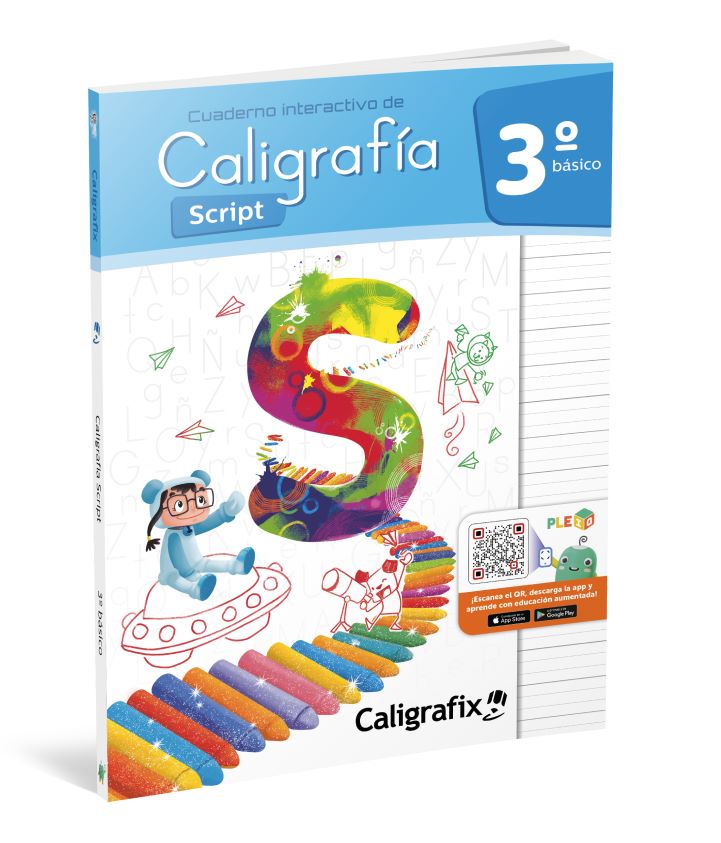 CUADERNO INTERACTIVO CALIGRAFÍA SCRIPT 3RO BASICO