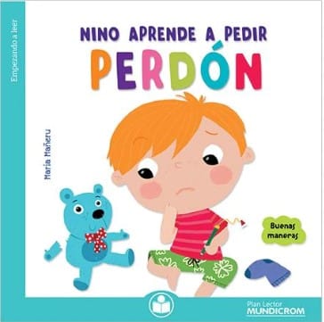 NINO APRENDE A PEDIR PERDON PLAN LECTOR