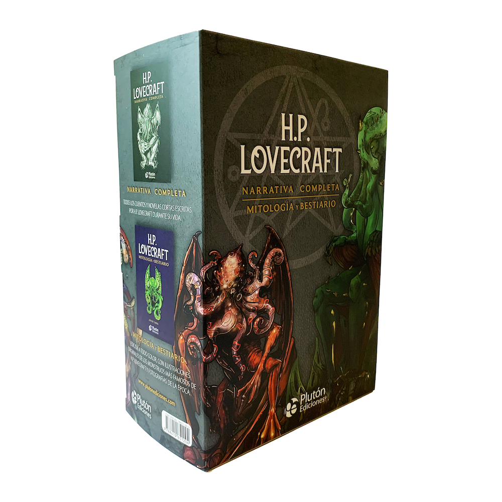 H.P. LOVECRAFT NARRATIVA COMPLETA, MITOLOGIA Y BESTIARIO PACK