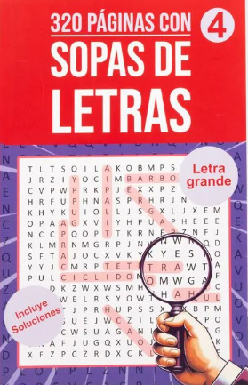 320 PÁGINAS CON SOPAS DE LETRAS 4