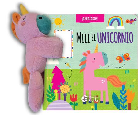 ABRAZADOS: MILI EL UNICORNIO-CON PELUCHE PULSERA