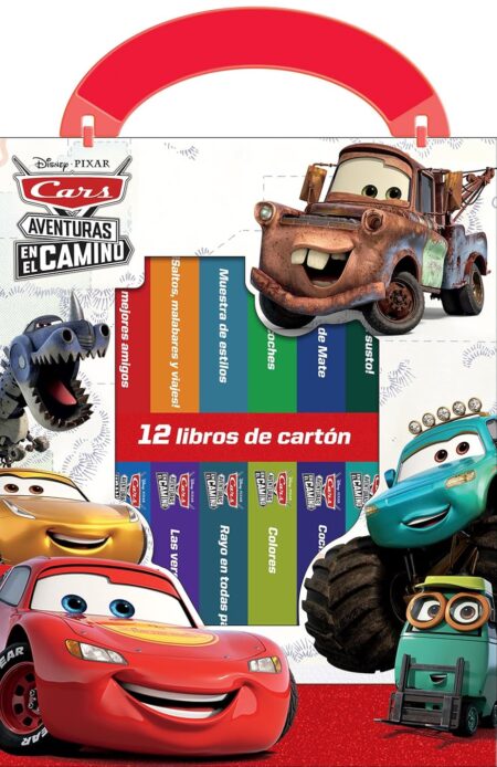 CARS  AVENTURAS EN EL CAMINO 12 LIBROS