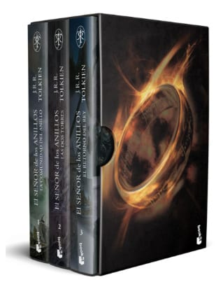 EL SEÑOR DE LOS ANILLOS-EDICIÓN DE LUJO PACK 3 LIBROS