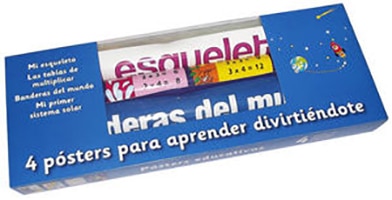POSTERS EDUCATIVOS 4 POSTERS NIÑOS DE 7-8 AÑOS