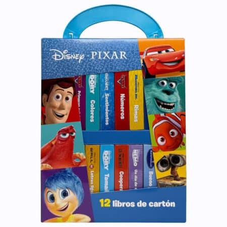 CAJA 12 LIBROS DISNEY PIXAR